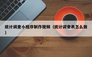 漳浦统计调查小程序制作视频（统计调查表怎么做）