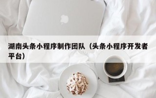 漳浦湖南头条小程序制作团队（头条小程序开发者平台）